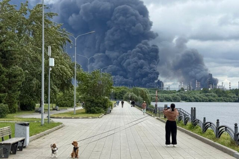 Source-supplied image for: Scott Bessent met with Russia’s finance minister. Then he said Ukrainian strikes on Russian energy sites were helping fuel a global ‘energy shock.’