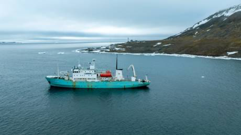 Source-supplied image for: Norway seizes Russian Arctic science vessel at Kiev’s request